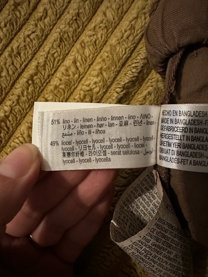 Zara keten erkek bebek kahverengi pantolon - Görsel 4