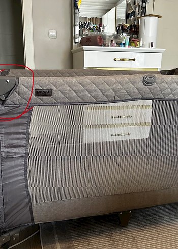 Prego Miami Anne yanı park yatak - Görsel 5