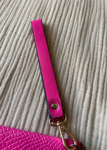 Koton fuşya çanta - Görsel 4