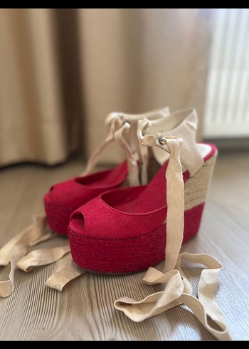 Mudo Dolgu Topuklu Kadın Ayakkabı - Görsel 5