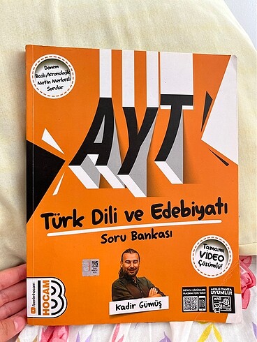 BENİM HOCAM YAYINLARI AYT EDEBİYAT SORU BANKASI YENİ BASIM 2024