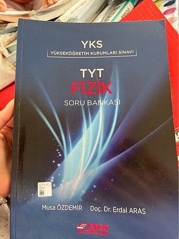 ESEN YAYINLARI TYT FİZİK SPRU BANKASI ESKİ BASIM