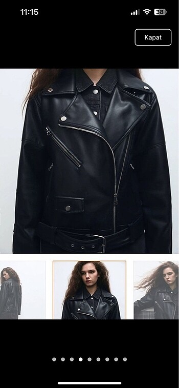 Pull&Bear deri ceket