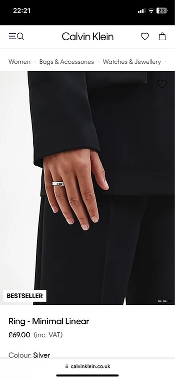 Calvin Klein Ring
