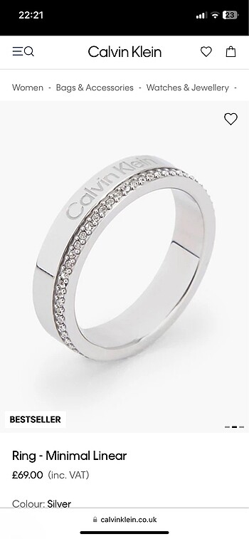 Calvin Klein Calvin Klein Ring