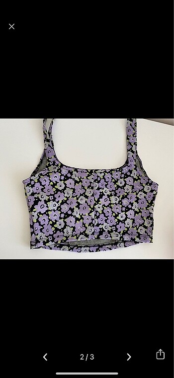 Zara Zara crop üst