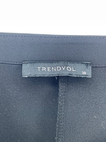 36 Beden siyah Renk Trendyol & Milla Kısa Elbise %70 İndirimli.