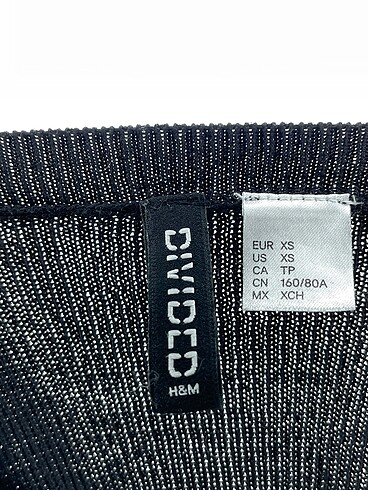 xs Beden siyah Renk H&M Bluz %70 İndirimli.