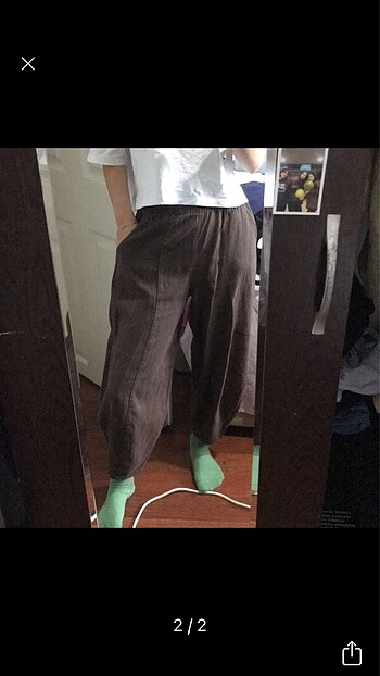 Mango Şalvar Pantalon