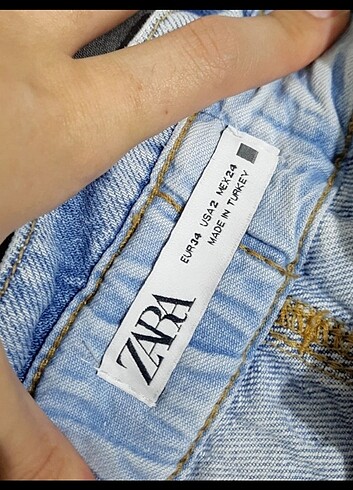 xs Beden mavi Renk Zara Pantolon