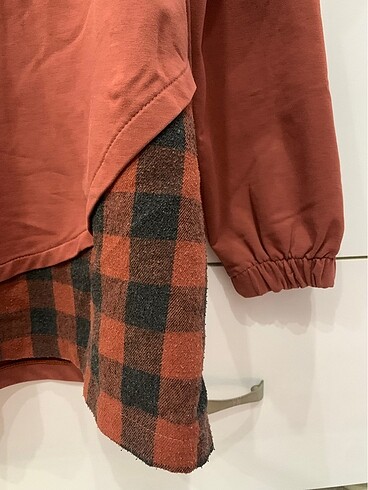 42 Beden Kapüşonlu Sweatshirt Tunik