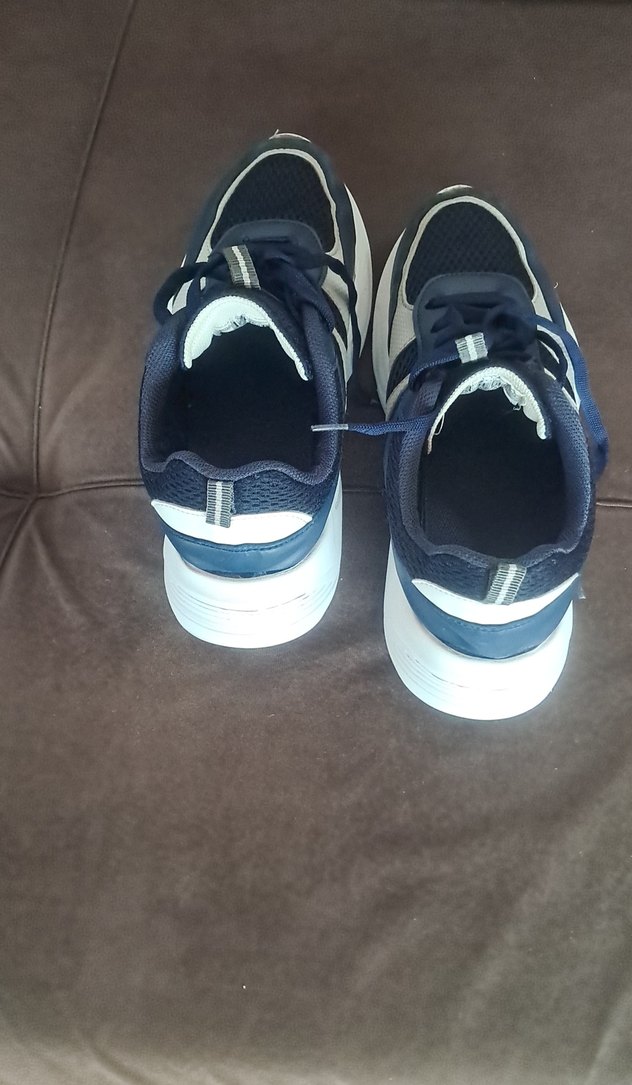 Lacivert Bağcıklı Kadın Spor Ayakkabı - Görsel 4