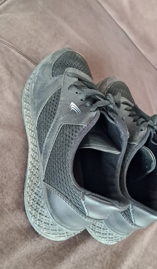 Gri Bağcıklı Spor Kadın Sneakers - Görsel 4