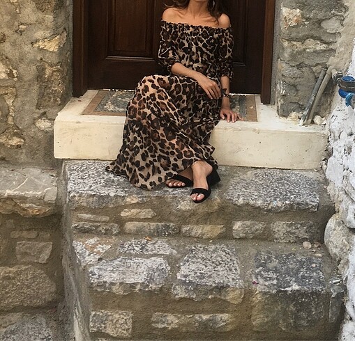 Diğer Leopar elbise