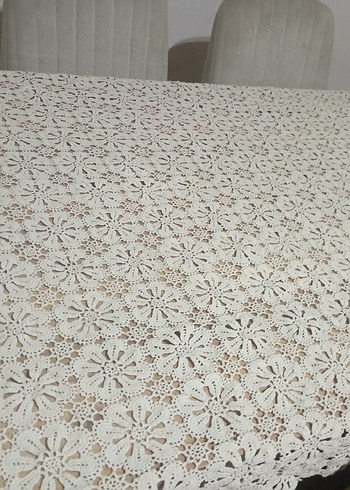 English Home krem Desensiz Beyaz Modern Masa Örtüsü