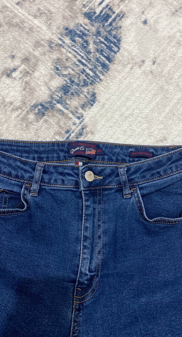 U.S POLO ASSN. Koyu renkli jean - Görsel 2