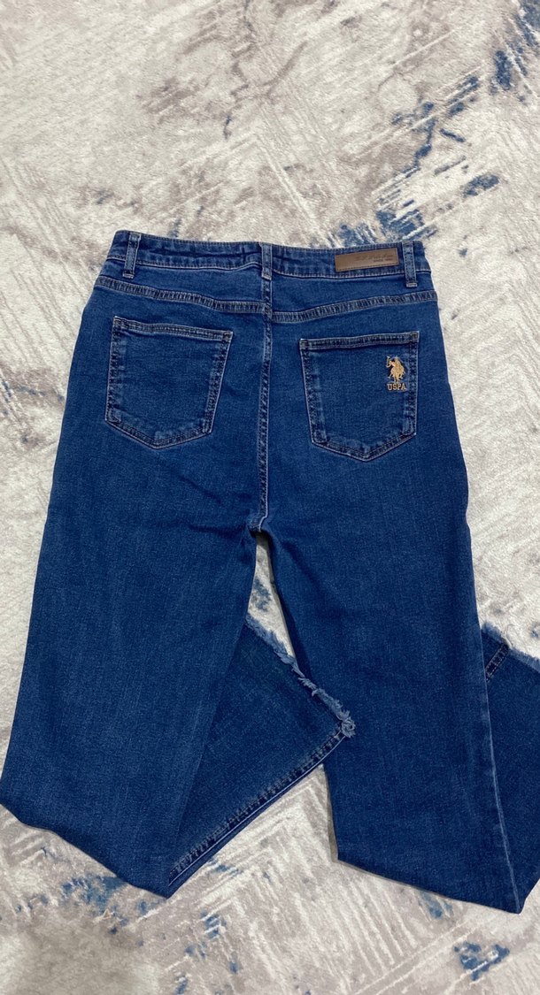 U.S POLO ASSN. Koyu renkli jean - Görsel 5