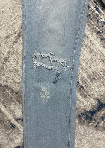 U.S POLO ASSN. Yırtmaçlı kadın pantolonu - Görsel 4