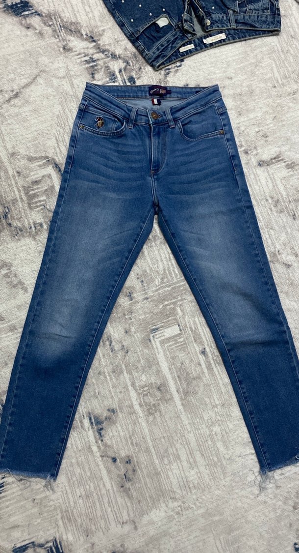 U.S POLO ASSN. Kadın Kot Pantolon - Görsel 5