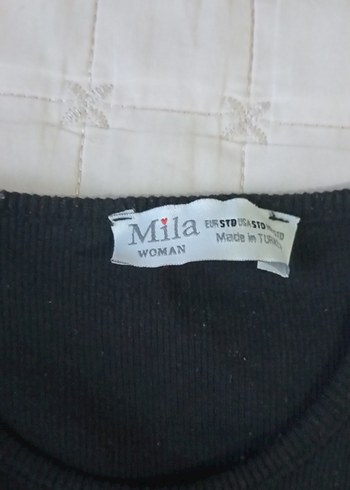 m Beden Kadın Siyah Kolsuz Crop Top