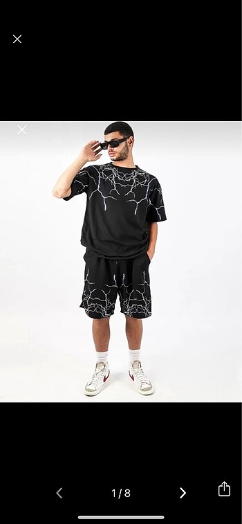 Oversize tshirt siyah