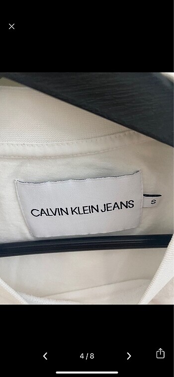 s Beden beyaz Renk Calvin klein tshirt