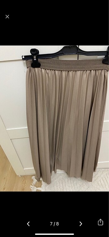 38 Beden camel Renk Bej etek