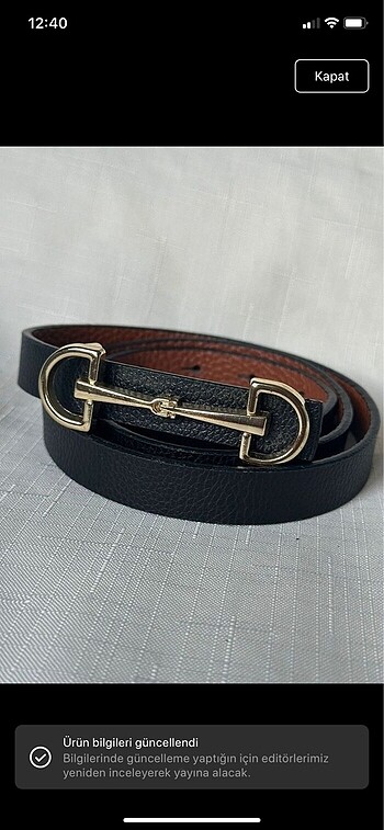 Massimo dutti kemer