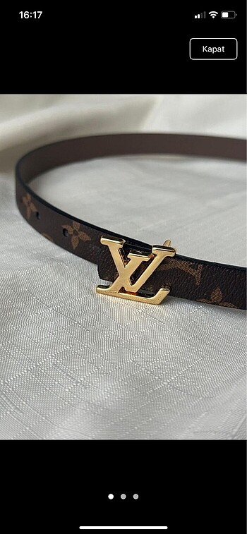 Louis vuitton kemer
