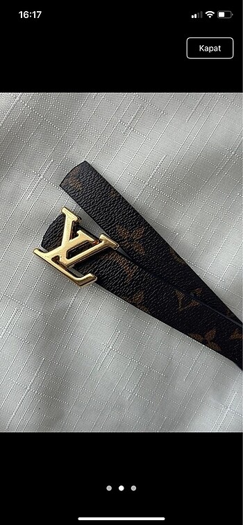 Louis Vuitton Louis vuitton kemer