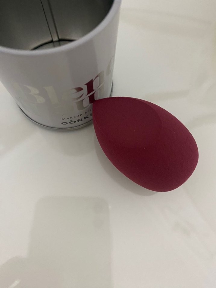 Bordo Makyaj Süngeri Gorkito - Görsel 4