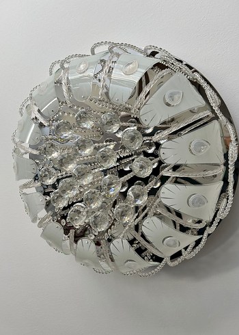 Bej Kristal Tavan Lambası - Görsel 4