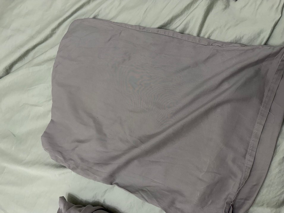 Gri Düz Nevresim ve Çarşaf Takımı - Görsel 5