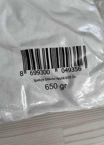 Beyaz Düz Yastık - Görsel 4