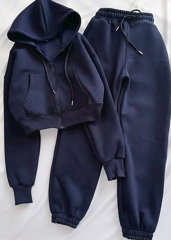 Fermuarlı Kadın Eşofman Takımı - Görsel 2