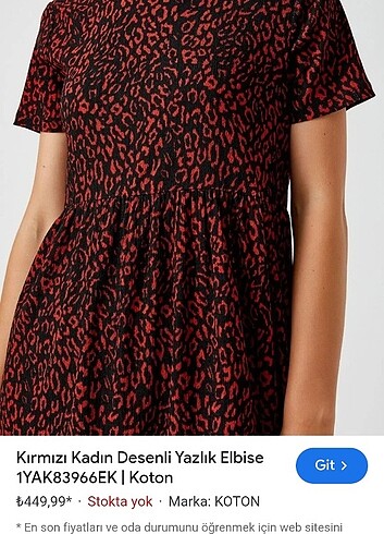 Koton Koton elbise 