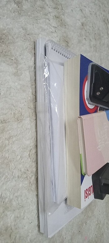 Kitap defter not tutucu abiye