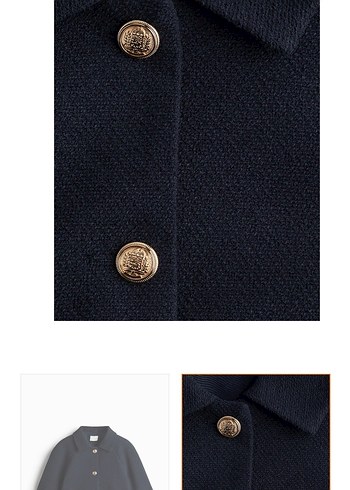 xl Beden H&m kısa kollu lacivert ceket