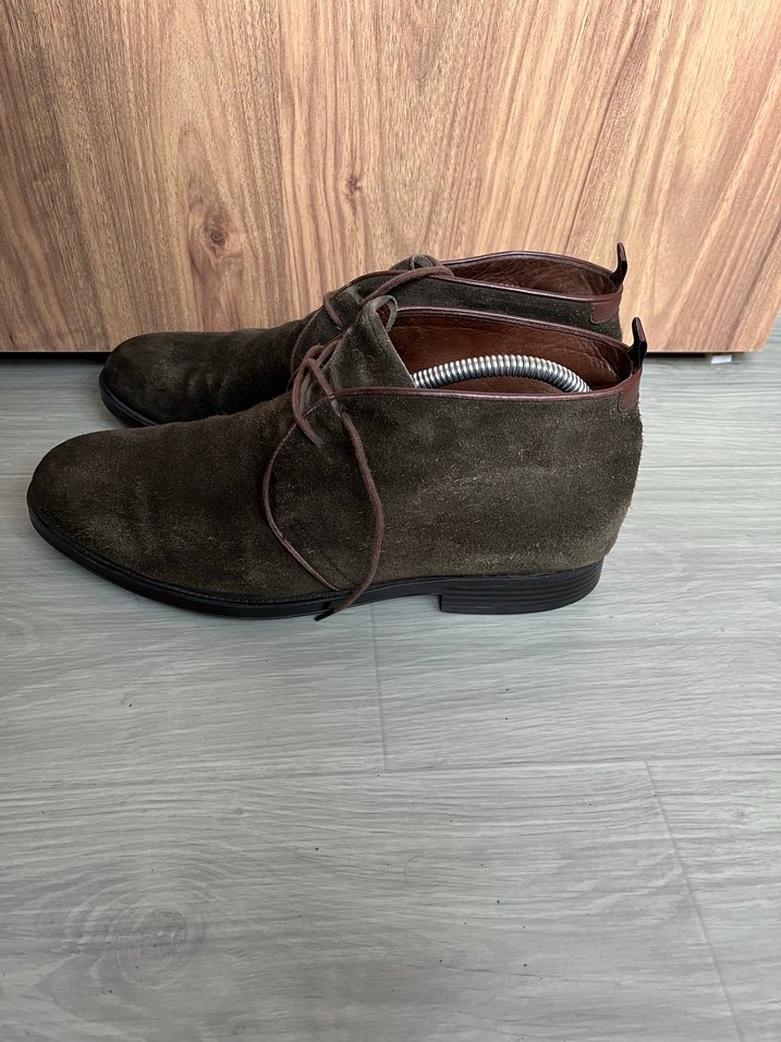 Haki Süet Erkek Botları - Görsel 2