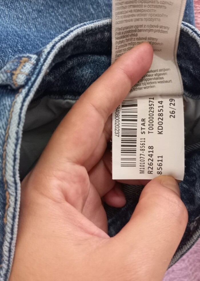 Mavi star jean - Görsel 3