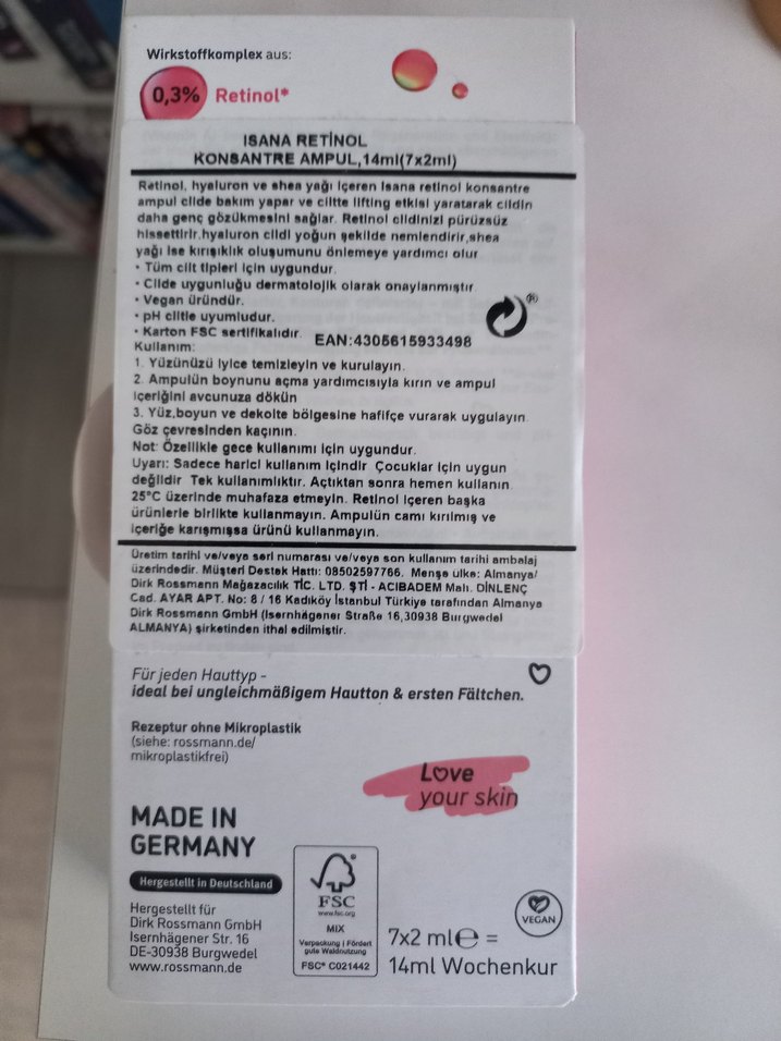 ISANA Retinol - Görsel 2