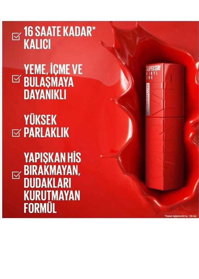 Maybelline kalıcı parlak ruj - Görsel 4