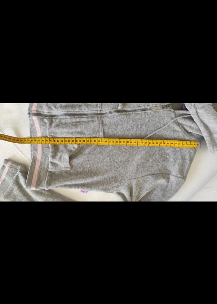 Crop hoodie - kapşonlu crop sweatshirt  - Görsel 5