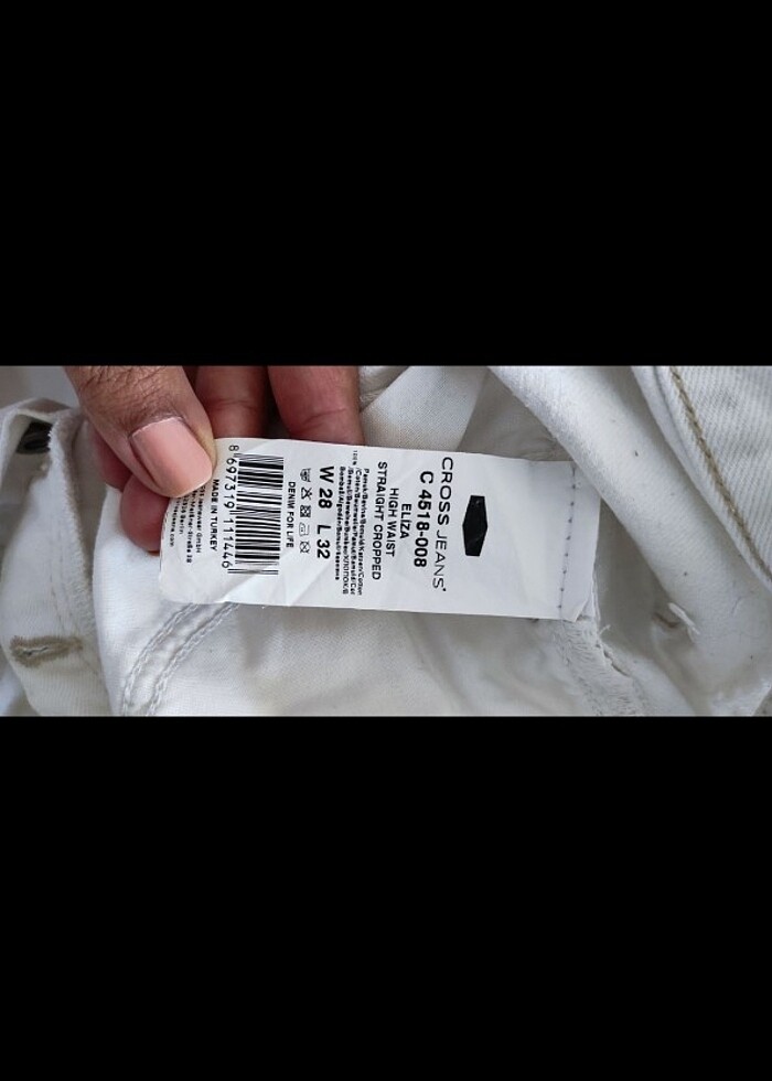 Cross jeans kot pantolon kadın  - Görsel 5