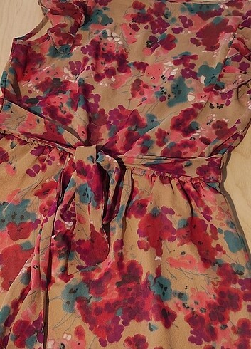 Batik dökümlü şık bluz - Görsel 5