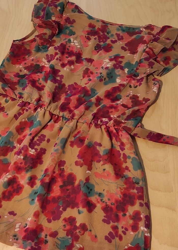 Batik dökümlü şık bluz - Görsel 2