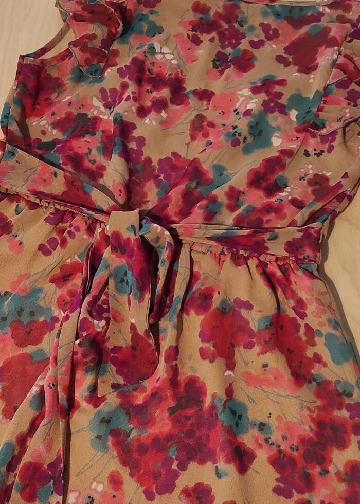 Batik dökümlü şık bluz - Görsel 5