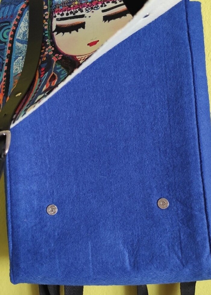 Bigg Design keçe çanta  - Görsel 3