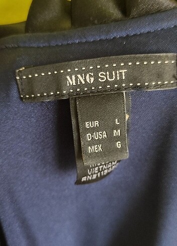 Mango dantelli gece elbisesi  - Görsel 6