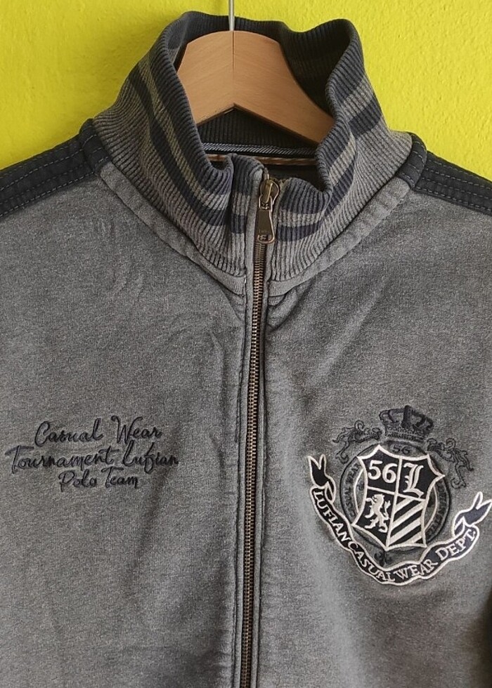 Sweatshirt Lufian fermuarlı  - Görsel 3